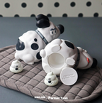 Garbby the Cow – KINGJUN x Partner Toys blød vinylfigur