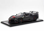 BBR-Models 1/12 Ferrari Sf90 XX Stradale Spider 2024 Rot Carbon Schwarz BBR1221D
