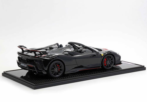 Ferrari SF90 XX Spider 2024 – Rosso Corsa with Carbon Black Limited Edition (10 pcs) with Display Case 1:12 Scale by BBR Models – BBR Models – view 2