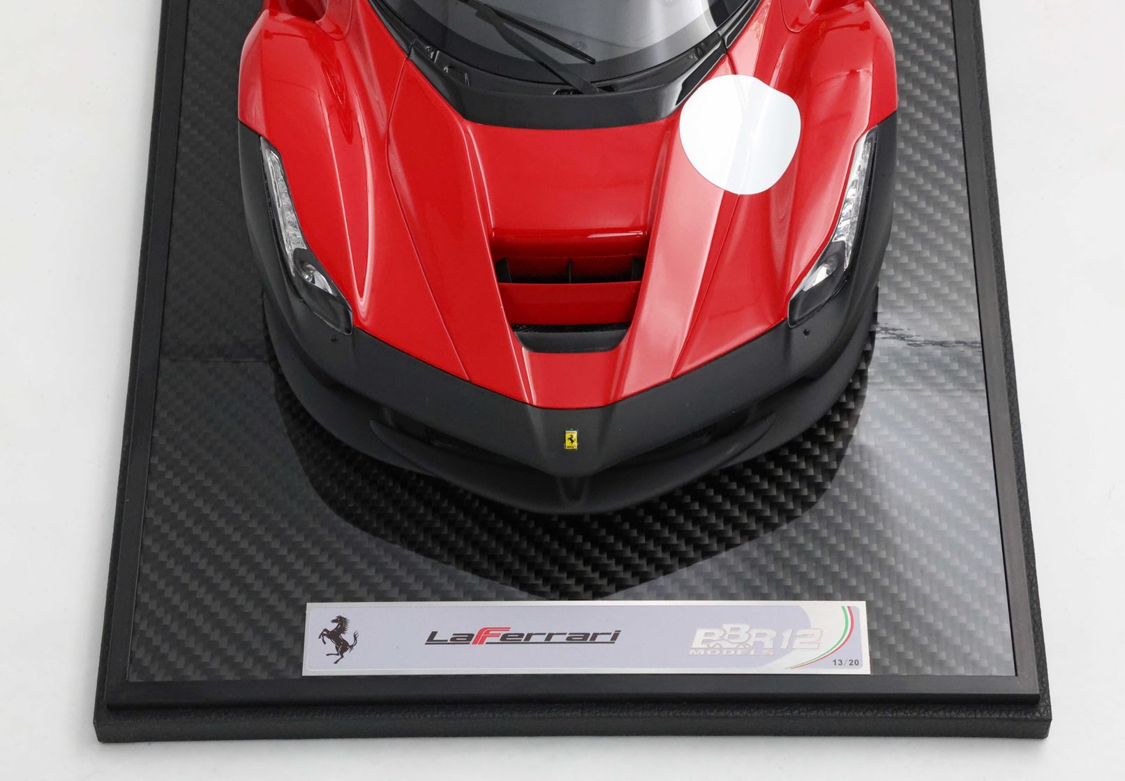 Ferrari LaFerrari Test 2012 Rosso Corsa 322 und nero Opaco EXCLUSIVE BBR
