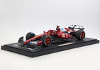 Ferrari SF-25, 2025 m. Monako Grand Prix, 75 metų „Shell“ apipavidalinimas, Charles Leclerc, 1:12 mastelio, su vitrina, BBR Models
