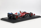 Ferrari SF-25, 2025 m. Monako Grand Prix, 75 metų „Shell“ apipavidalinimas, Charles Leclerc, 1:12 mastelio, su vitrina, BBR Models