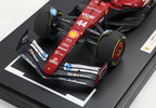 Ferrari SF-25 Velika nagrada Monaka 2025. Shellova livreja za 75. obljetnicu, Lewis Hamilton, ograničeno izdanje u mjerilu 1:12 s vitrinom, BBR Models