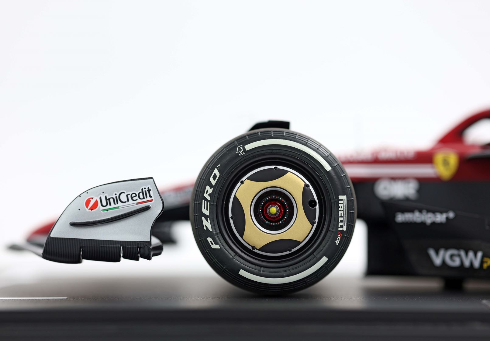 Ferrari SF-25 Monza Grand Prix 2025 50 Years of Lauda World Championship Charles Leclerc No.16 Limited Edition 1:12 Scale with Display Case by BBR Models