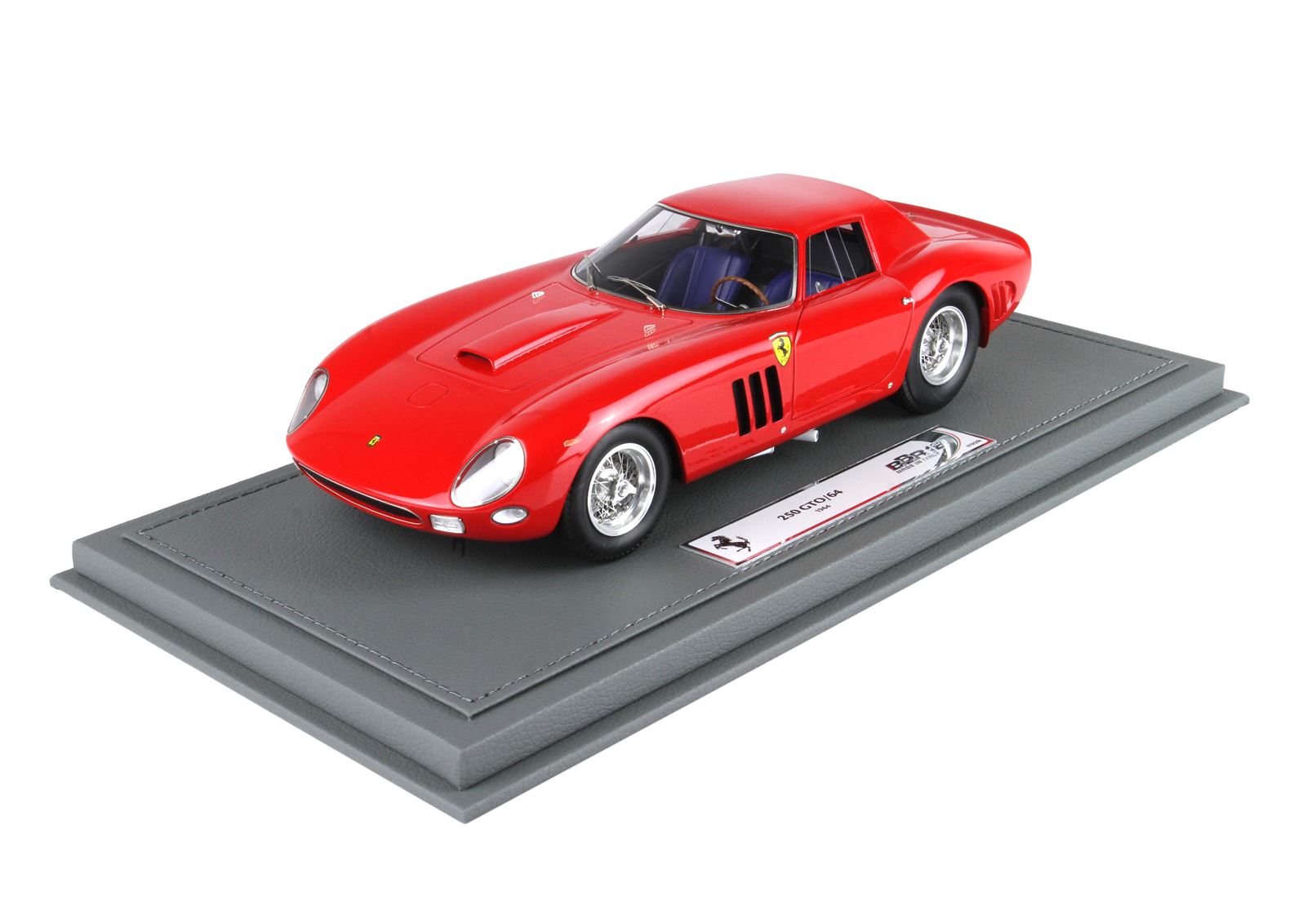 Ferrari 250 GTO 1964 Rosso – Escala 1:18 con vitrina de BBR Models