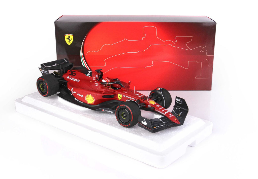 Ferrari F1-75 Ganador del Gran Premio de Baréin 2022 – Charles Leclerc – Escala 1:18 de BBR Models