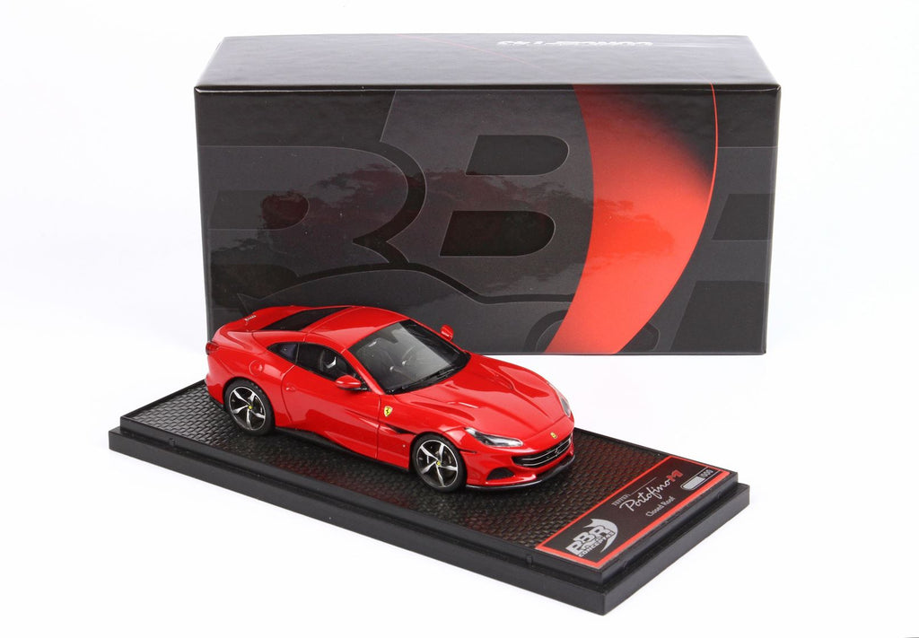 Ferrari Portofino M (Modificata) Spider Techo Cerrado 2020 – Maqueta a Escala 1:43 con Vitrina (Edición Limitada 120 pzas) de BBR Models