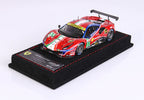 Ferrari 488 LMGTE Pro #52 24 Horas de Le Mans 2020 – AF Corse – Escala 1:43 con Vitrina (Edición Limitada 243 pzas) de BBR Models