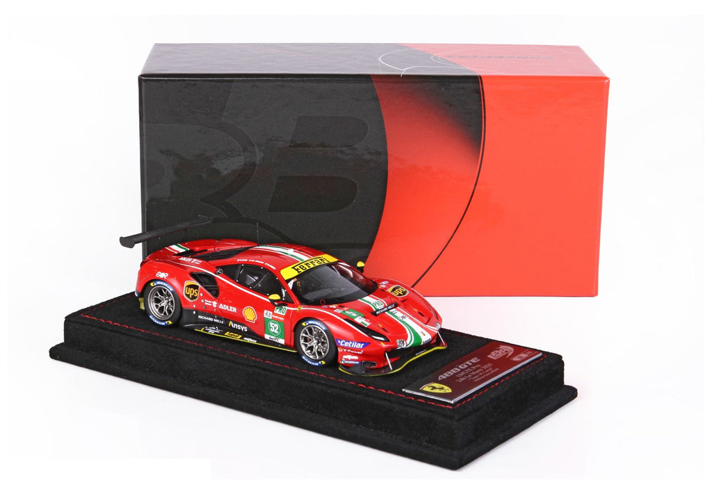 Ferrari 488 GTE #52 24 Horas de Le Mans 2021 – AF Corse – Escala 1:43 con Vitrina (Edición Limitada 90 pzas) de BBR Models