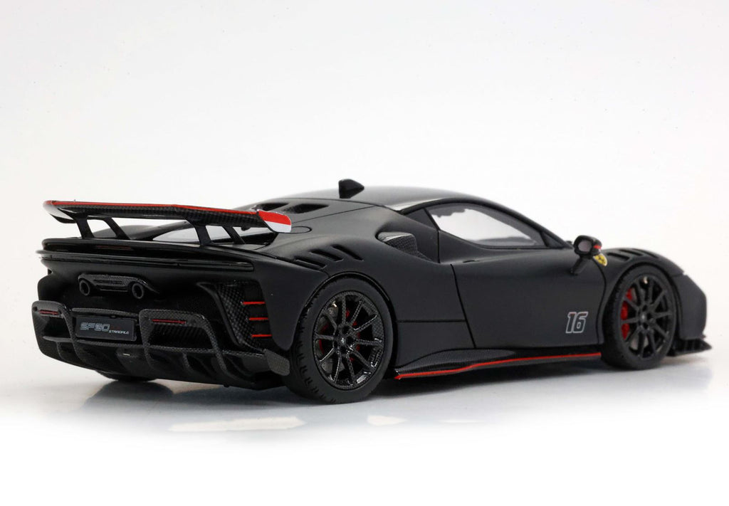 Modellauto BBR Models 1/43 Ferrari SF90 XX Stradale C. Leclerc #16 Matt Schwarz Limited Edition
