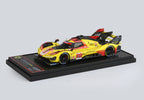 Ferrari 499P #83 24 Horas de Le Mans 2024 – Kubica, Ye & Shwartzman – Escala 1:43 con Vitrina (Edición Limitada 293 pzs) de BBR Models