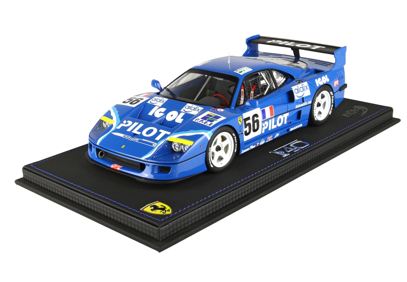 BBR Models Ferrari F40 LM 24 Horas de Le Mans 1996 #56 – Coche a Escala 1:18 (Edición Limitada 200 unidades) de BBR Models