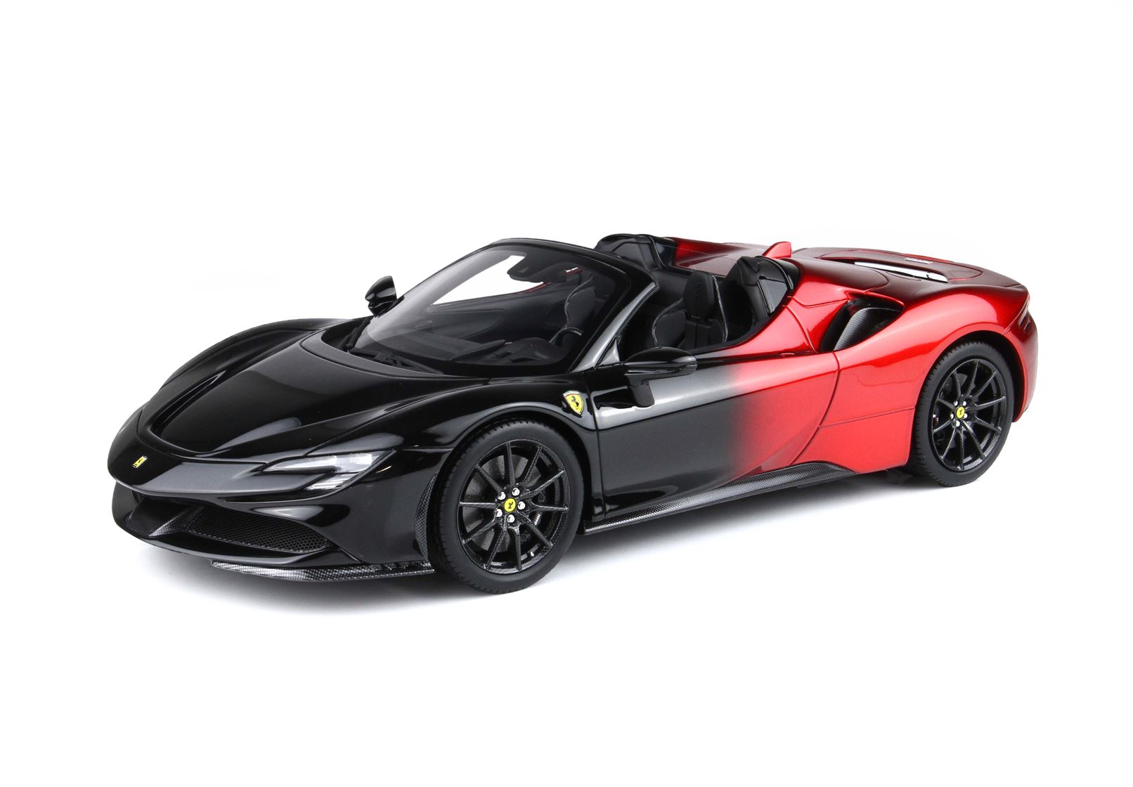 Modellauto BBR Models 1/18 Ferrari SF90 Spider Rosso Magma Limitierte Auflage