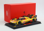 Ferrari 499P #83 – Robert Kubica, Robert Shwartzman y Yifei Ye – Escala 1:18 con vitrina de BBR Models