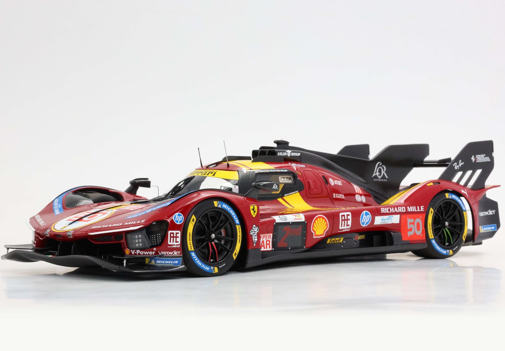 Ferrari 499P #50, Le Mans’n 24 tunnin ajo 2025, Fuoco – Nielsen – Molina – rajoitettu erä 99 kpl, valmistaja BBR