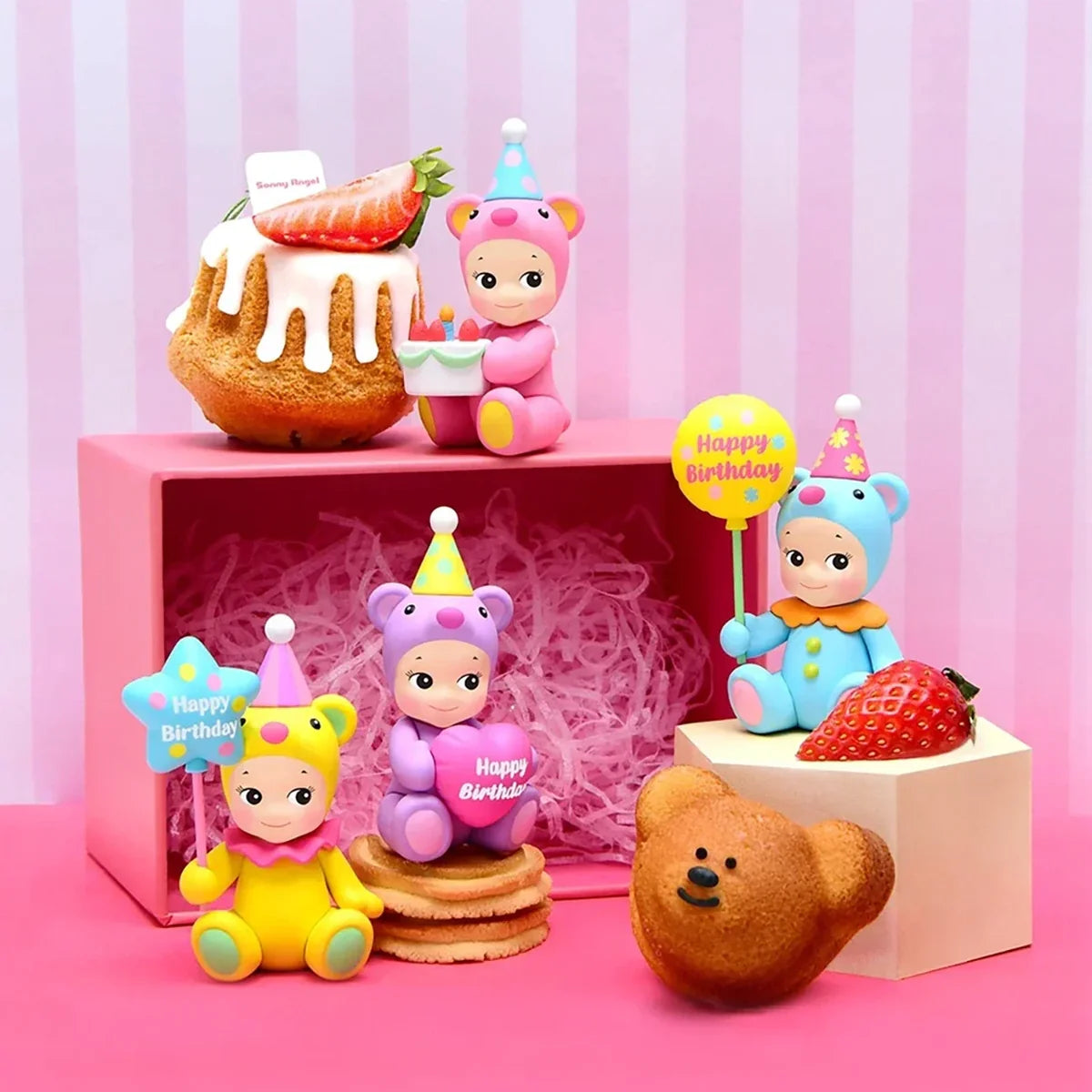 Sonny Angel HIPPERS Birthday Bear Blind Box