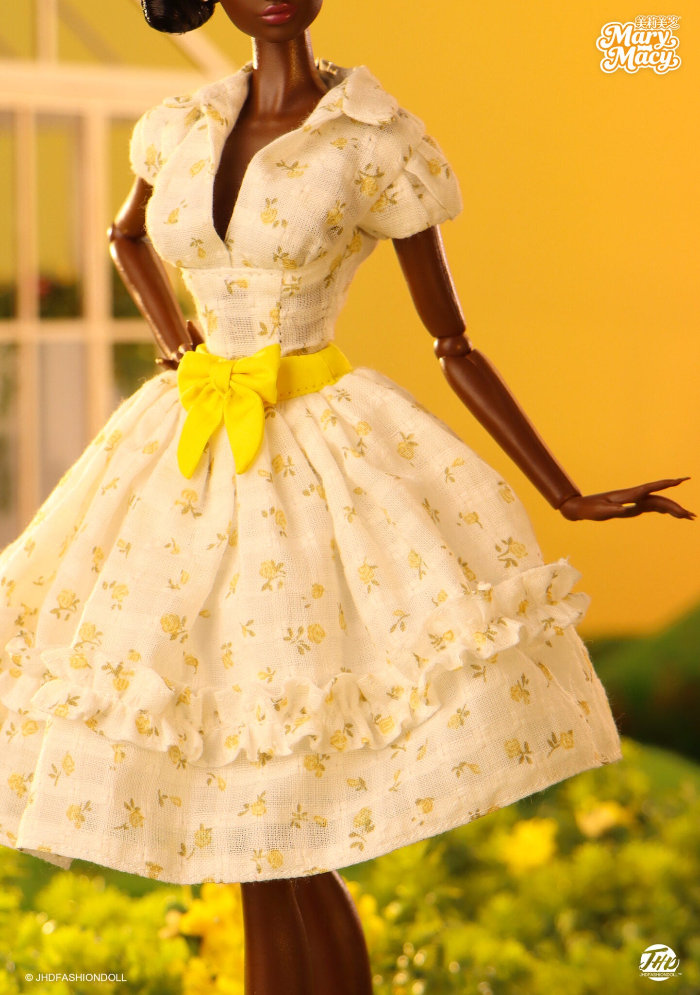 Mary Macy Valley of the Dolls Garden Party Yellow Blossoms Fashion Set 2026