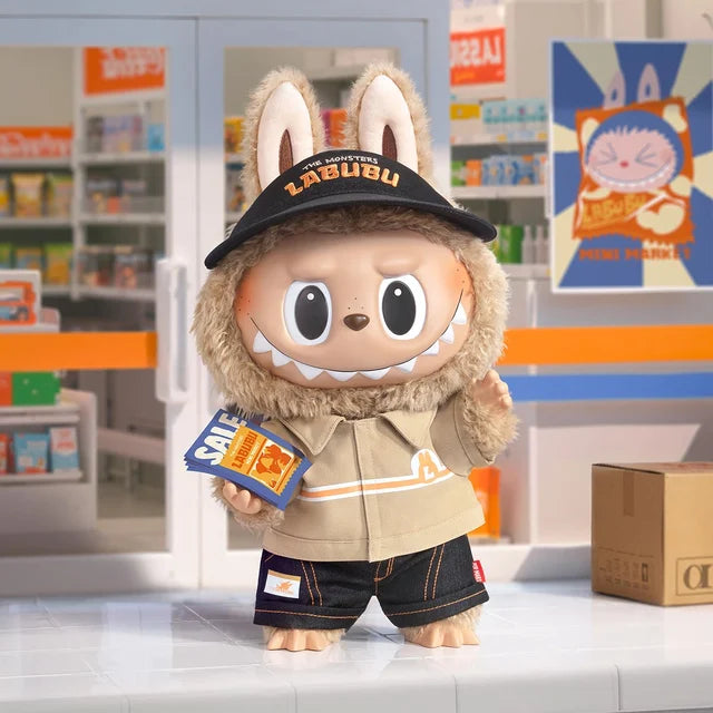 The Monsters Labubu Wacky Mart : The Naughty Cashier Large Plush Doll