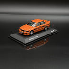 Alpina B10 Biturbo 1994 Orange 1:43 Classic BMW Performance Model Car