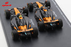 McLaren MCL39 #4 и #81 Формула 1 шампион на конструкторите за 2025 г. – Ландо Норис и Оскар Пиастри