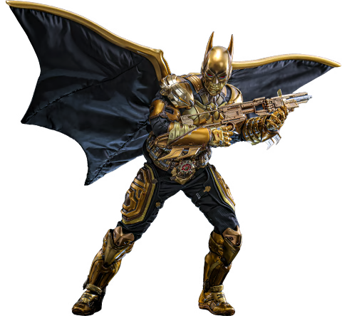 Hot Toys Arkham Knight Batman Beyond Schwarz und Gold 1/6 Figur