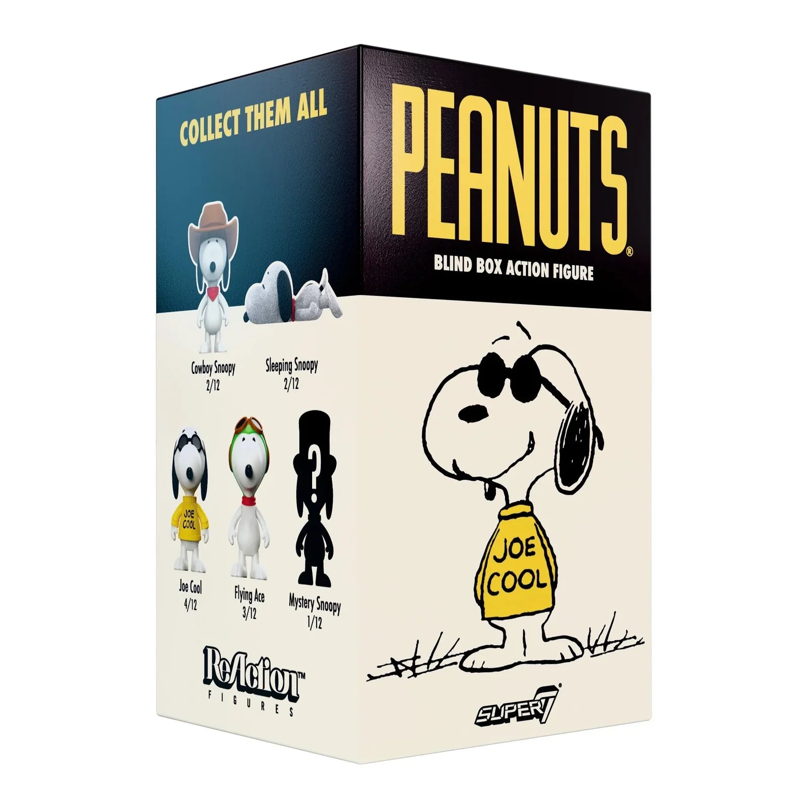 Peanuts: ReAction Figur: Abenteuer von Snoopy Super7 Blindbox