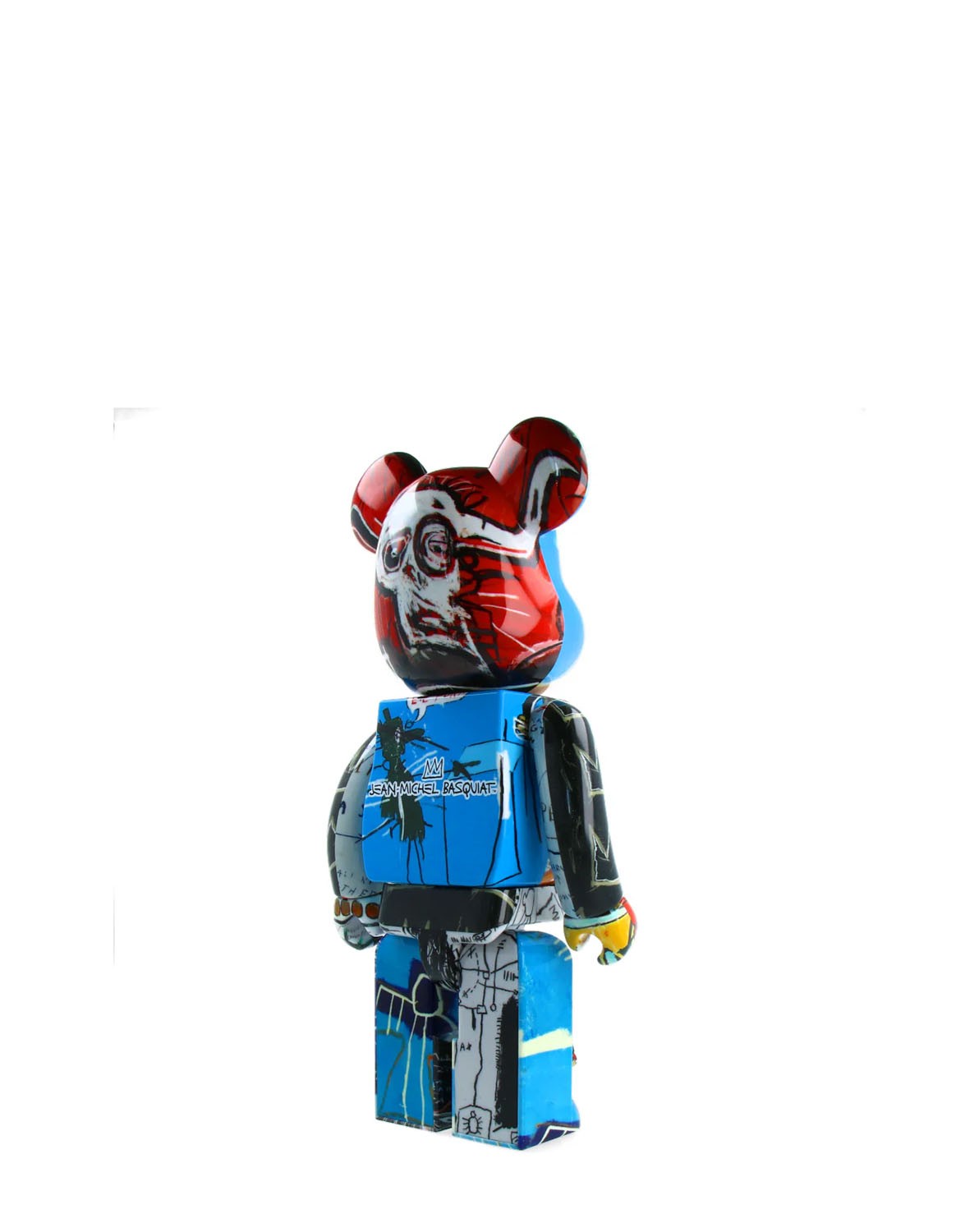 BE@RBRICK Jean-Michel Basquiat "Special" 100% & 400%-set van Medicom Toy