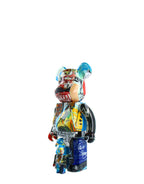 BE@RBRICK Jean-Michel Basquiat "Special", set 100% i 400%, Medicom Toy