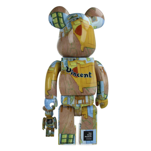 BE@RBRICK Vincent van Gogh – La Chambre à Coucher σετ 100% & 400%, από τη Medicom Toy