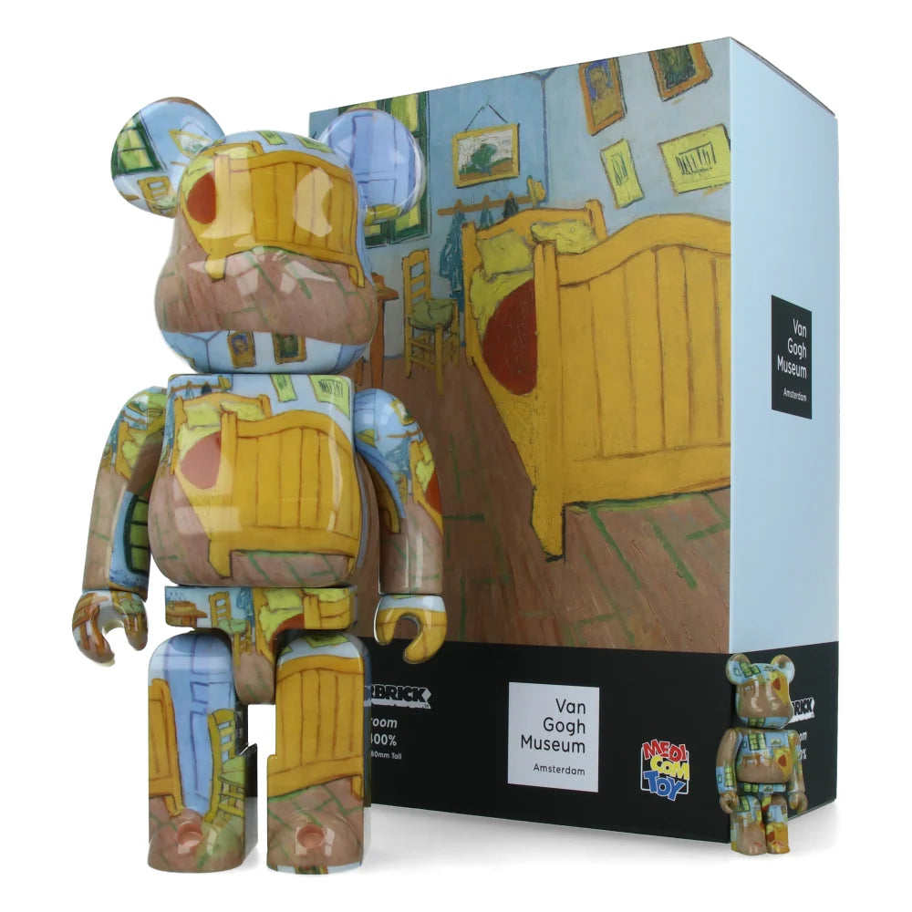 BE@RBRICK Vincent van Gogh – La Chambre à Coucher 100% & 400%-set van Medicom Toy