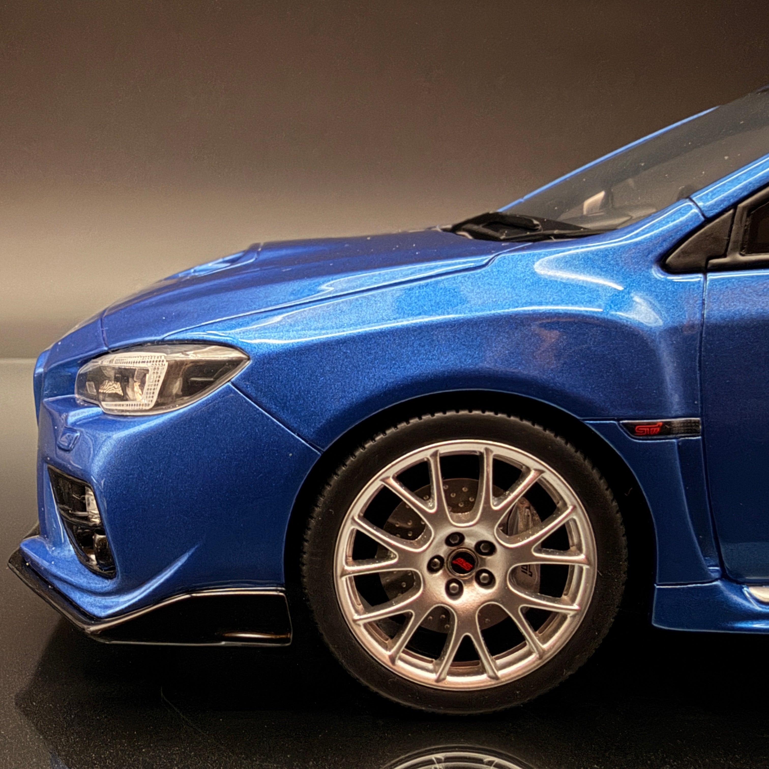 1:18 SUBARU WRX STI S207 WR 珠光蓝 2015 OTTO OT1182