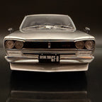 Nissan Skyline 2000 GT-R KPGC10 1971 Silver 1:12 OTTO G094 Classic Model