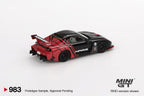 Mazda RX-7 LB-Super Silhouette Advan Black 1:64 Diecast-Modell
