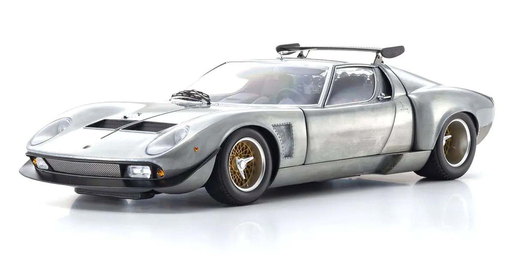 Lamborghini Miura SVR 1970 – Polished Limited Edition (50 Stk.) Maßstab 1:12 von KYOSHO