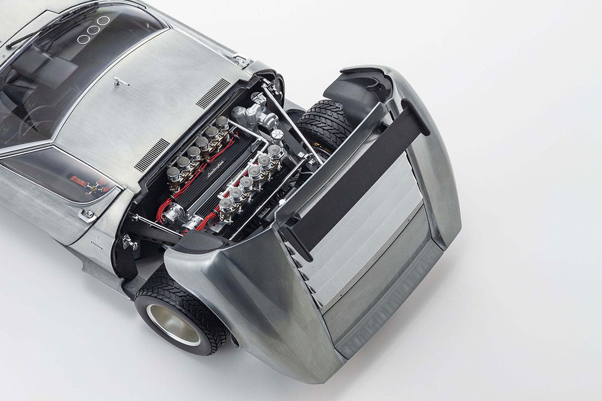 Lamborghini Miura SVR 1970 – Polished Limited Edition (50 Stk.) Maßstab 1:12 von KYOSHO
