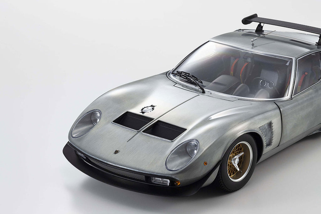 Lamborghini Miura SVR 1970 – Polished Limited Edition (50 Stk.) Maßstab 1:12 von KYOSHO