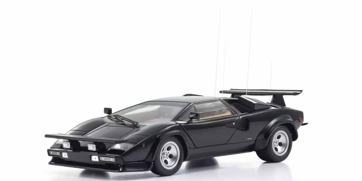 Lamborghini Countach LP400S The Cannonball Run sort 1:18 fra Kyosho