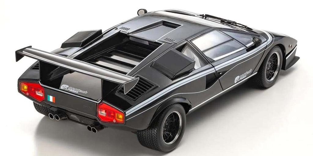 Lamborghini Countach LP500R – Schwarz im Maßstab 1:12 von KYOSHO
