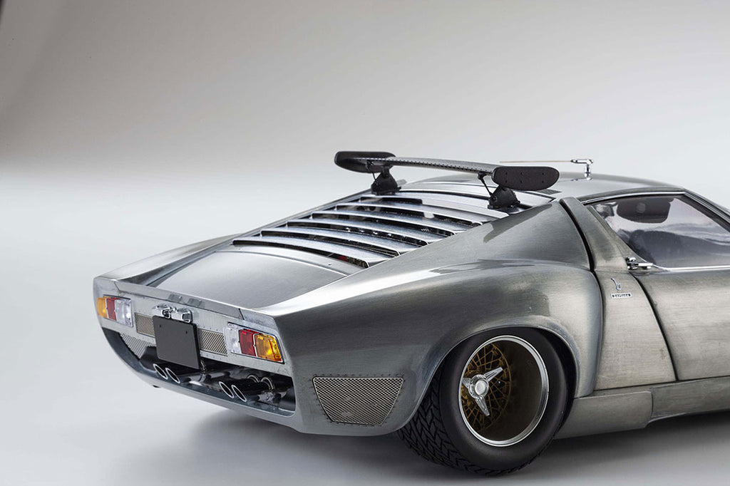 Lamborghini Miura SVR 1970 – Polished Limited Edition (50 Stk.) Maßstab 1:12 von KYOSHO