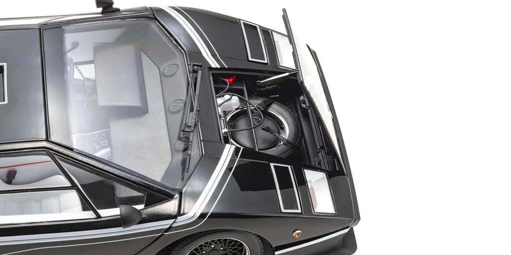 Lamborghini Countach LP500R – Schwarz im Maßstab 1:12 von KYOSHO