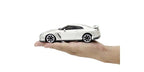 Primer Mini-Z Nissan GT-R (R35) Plateado – Coche RC 1:28 de KYOSHO