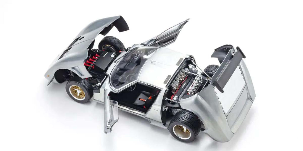 Lamborghini Miura SVR 1970 – Polished Limited Edition (50 Stk.) Maßstab 1:12 von KYOSHO