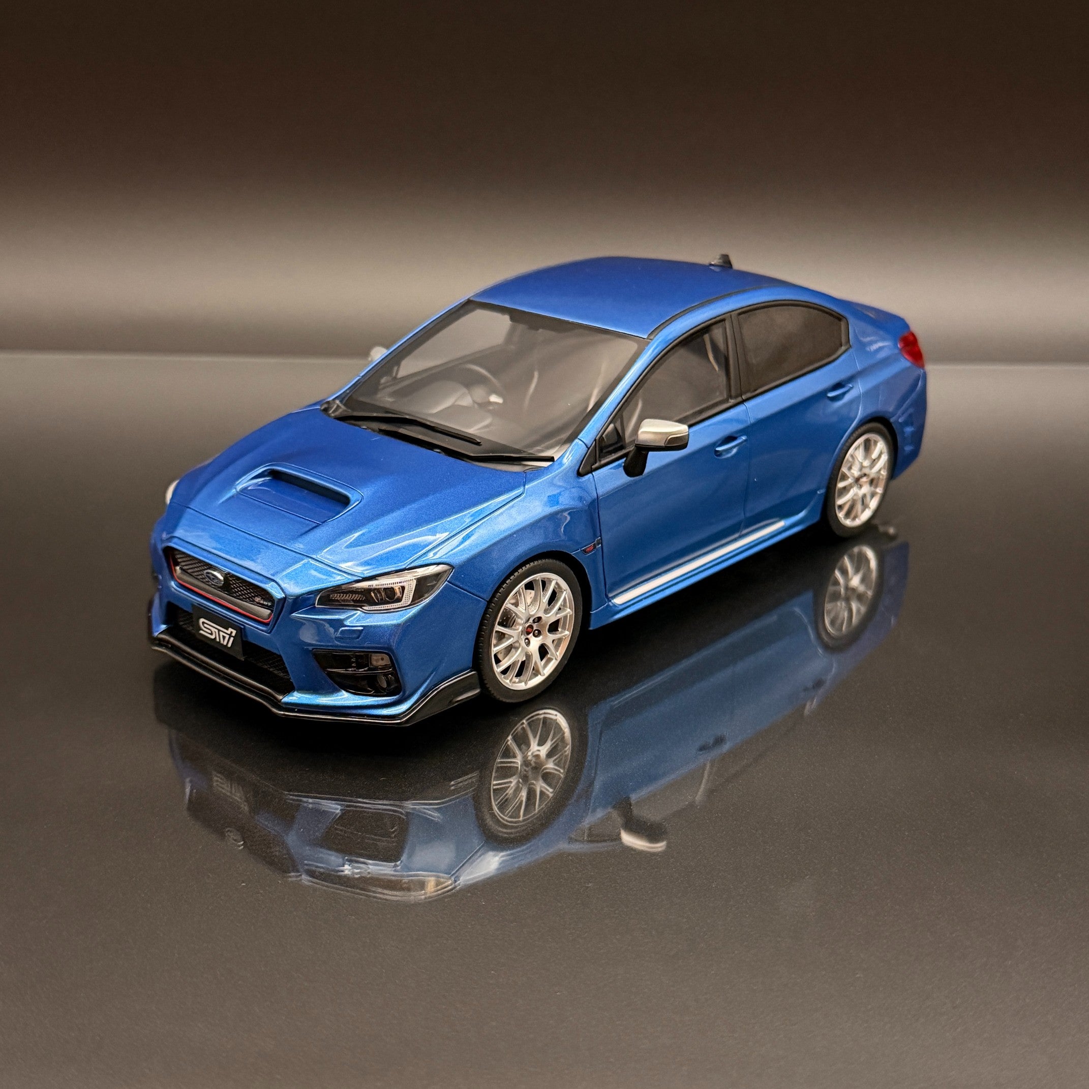 1:18 SUBARU WRX STI S207 WR BLUE PEARL 2015 OTTO OT1182