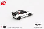 Mazda AZ-1 Liberty Walk LB40 Weiß – 2024 Tokyo Auto Salon 1:64 Diecast Modell
