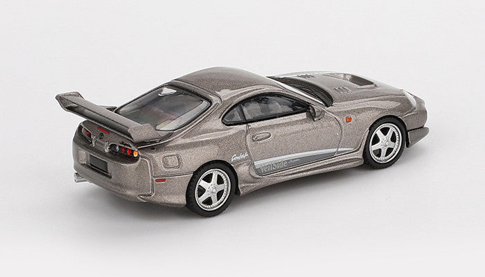 Toyota Supra VeilSide Combat V-II Combat Grey 1:64 Modellauto