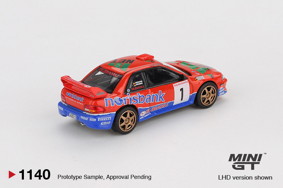 Subaru Impreza WRC97 #1 – 1999 DRM Meister 1:64 Diecast-Modell