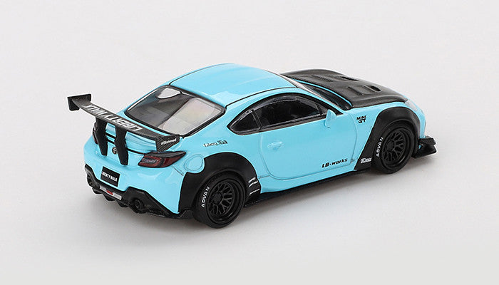 Toyota GR86 LB★Nation Babyblau 1:64 Diecast-Modell