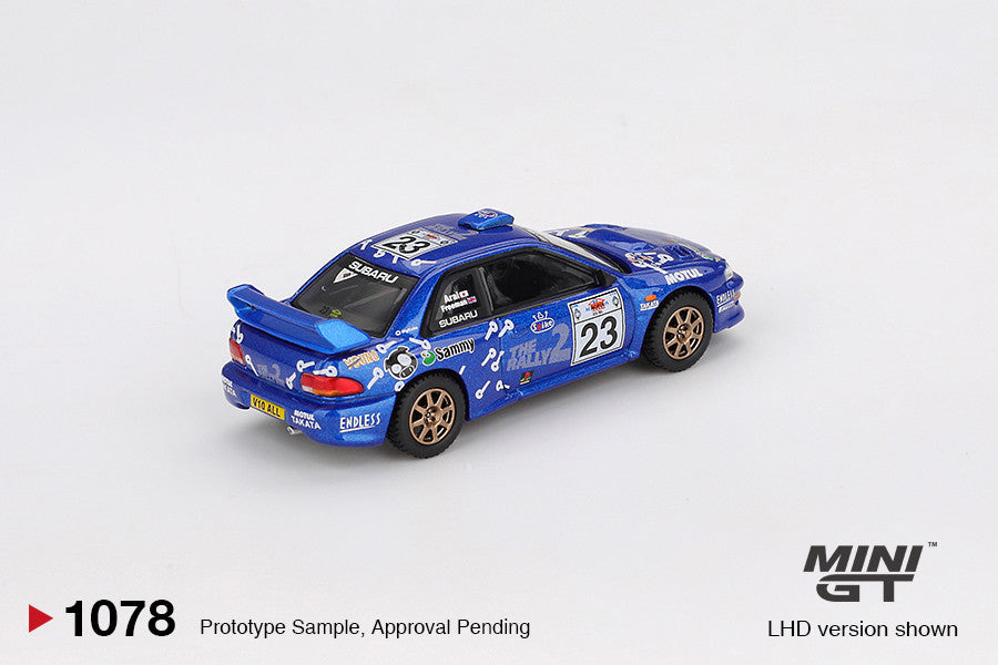 Subaru Impreza Nr.23 WRC99 – Akropolis Rallye 2000 1:64 Diecast-Modell