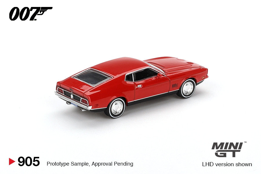 Ford Mustang Mach 1 – Diamantenfieber (1971) Italienische Version 1:64 Diecast Modell