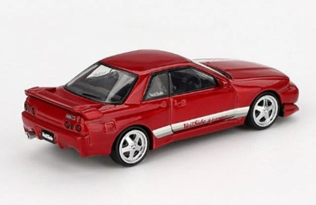 Nissan Skyline GT-R (R32) VeilSide Combat C-I Gem Red 1:64 Diecast-Modell
